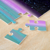 Impressionist Young Phantastisch Lila Universum Puzzle (Seite)