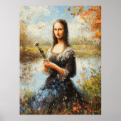 Impressionistin Inspiriert Mona Lisa Poster (Vorne)