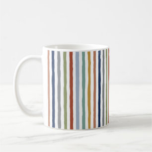 Impressionistisch Inspirierte Farben HandGezeichne Kaffeetasse