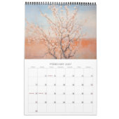 Impressionistische Blume 2026 Kalender (Feb 2027)