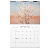 Impressionistische Blume 2026 Kalender (Feb 2026)