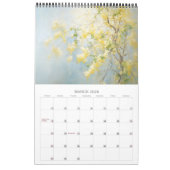 Impressionistische Blume 2026 Kalender (Mär 2026)