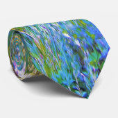 Impressionistische Blume der Gartenlandschaft Krawatte (Gerollt)