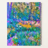 Impressionistische Blume der Gartenlandschaft Planer (Rückseite)