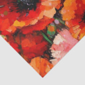 Impressionistische Blume für Schweinepopfer Seidenpapier (Detail)