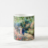 Impressionistische Gartenkunst Tasse Rosengarten W (Mittel)