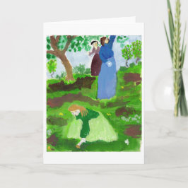 Impressionistische Hassenkarte Karte