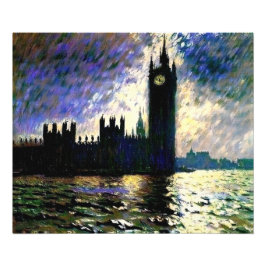 Impressionistische Häuser des Parlaments Fotodruck