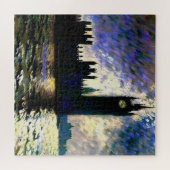 Impressionistische Häuser des Parlaments Puzzle (Horizontal)