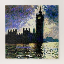 Impressionistische Häuser des Parlaments Puzzle