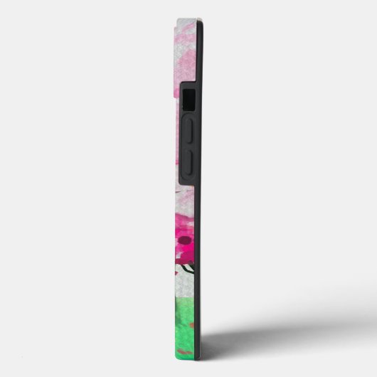 Impressionistische Kirschblüten Case-Mate iPhone Hülle (Rückseite / Links)