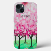 Impressionistische Kirschblüten Case-Mate iPhone Hülle (Rückseite)