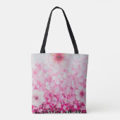 Impressionistische Kirschblüten Tasche (Rückseite)