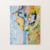 Impressionistische Kunst: Cottage by the Sea Puzzle (Vertikal)