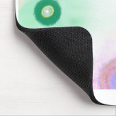 Impressionistische Kunst-Mauspad mit Pastellgalaxi Mousepad (Ecke)