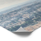 Impressionistische Kuppel des Felsens Poster (Ecke)