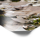 Impressionistische Landschaft mit Küste Fotodruck (Ecke)