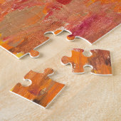 Impressionistische Landschaft mit Teich Puzzle (Seite)