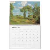 Impressionistische Landschaften - Gemälde in Meist Kalender (Feb 2027)