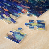 Impressionistische Ölgemälde aus Schwarzkatzteich Puzzle (Seite)