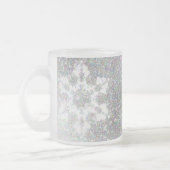 Impressionistische Schneeflocke Mattglastasse (Links)