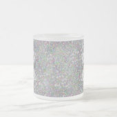 Impressionistische Schneeflocke Mattglastasse (Mittel)