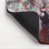 Impressionistische Stilleben Blumenvase Mousepad (Ecke)