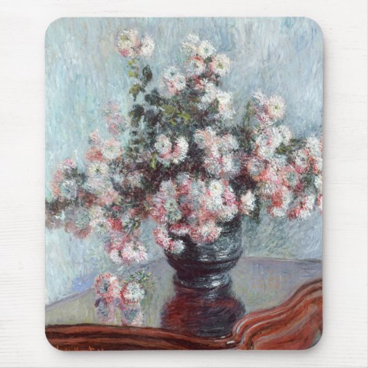 Impressionistische Stilleben Blumenvase Mousepad (Vorne)