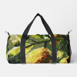 Impressionistische Zitronen Zitrusfrüchte gelb Duffle Bag