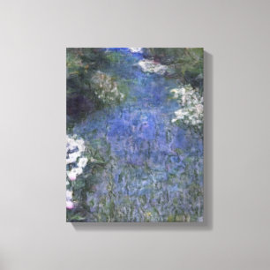 Impressionistischer Blauwaldweg Leinwanddruck
