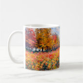 Impressionistischer Garten Art Mug Herbst-Dahlieng Kaffeetasse (Links)