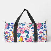 Impressionistischer Garten Duffle Bag (Vorderseite)
