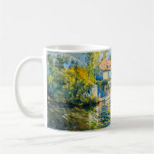 Impressionistischer Garten Kunstbecher Seeblickhau Kaffeetasse (Links)