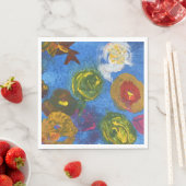 Impressionistischer Haufen von Blume Serviette (Beispiel)