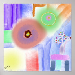 Impressionistischer Kunstposter Poster
