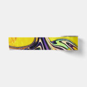Impressionistischer Marmor Satinband (Vorderseite)