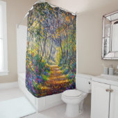 Impressionistischer Pfad: Sonnenwald Duschvorhang (Beispiel)