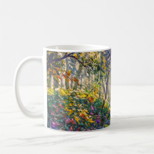 Impressionistischer Pfad: Sonnenwald Kaffeetasse (Links)