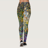 Impressionistischer Pfad: Sonnenwald Leggings (Rückseite)