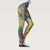 Impressionistischer Pfad: Sonnenwald Leggings (Rechts)