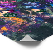 Impressionistischer Pfad: Sonnenwald Poster (Ecke)