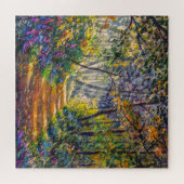 Impressionistischer Pfad: Sonnenwald Puzzle (Horizontal)