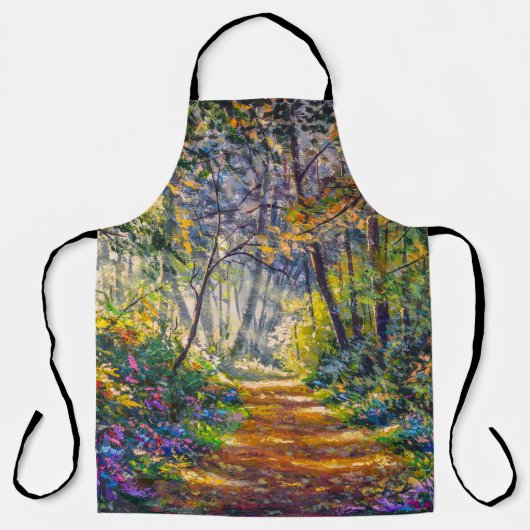 Impressionistischer Pfad: Sonnenwald Schürze (Vorderseite)