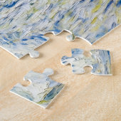 Impressionistischer stürmischer Ostsee am Weststra Puzzle (Seite)