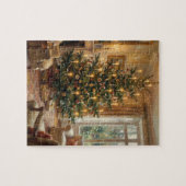 Impressionistischer Weihnachtsbaum im Stil von Mon Puzzle (Horizontal)