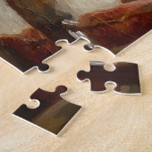 Impressionistischer Weihnachtsbaum im Stil von Mon Puzzle (Seite)