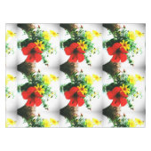 impressionistisches Blume-Design Tischdecke (Vorderseite (Horizontal))