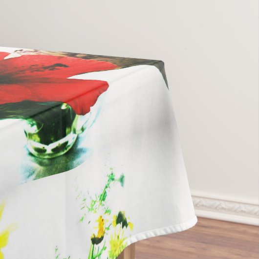 impressionistisches Blume-Design Tischdecke (Beispiel)