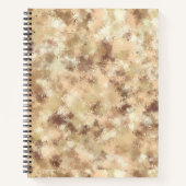 Impressionistisches Desert-Camouflage Notizblock (Vorderseite)