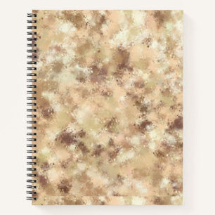 Impressionistisches Desert-Camouflage Notizblock